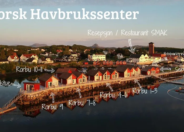 Semesteranläggning (resort) Norsk Havbrukssenter - Rorbuer